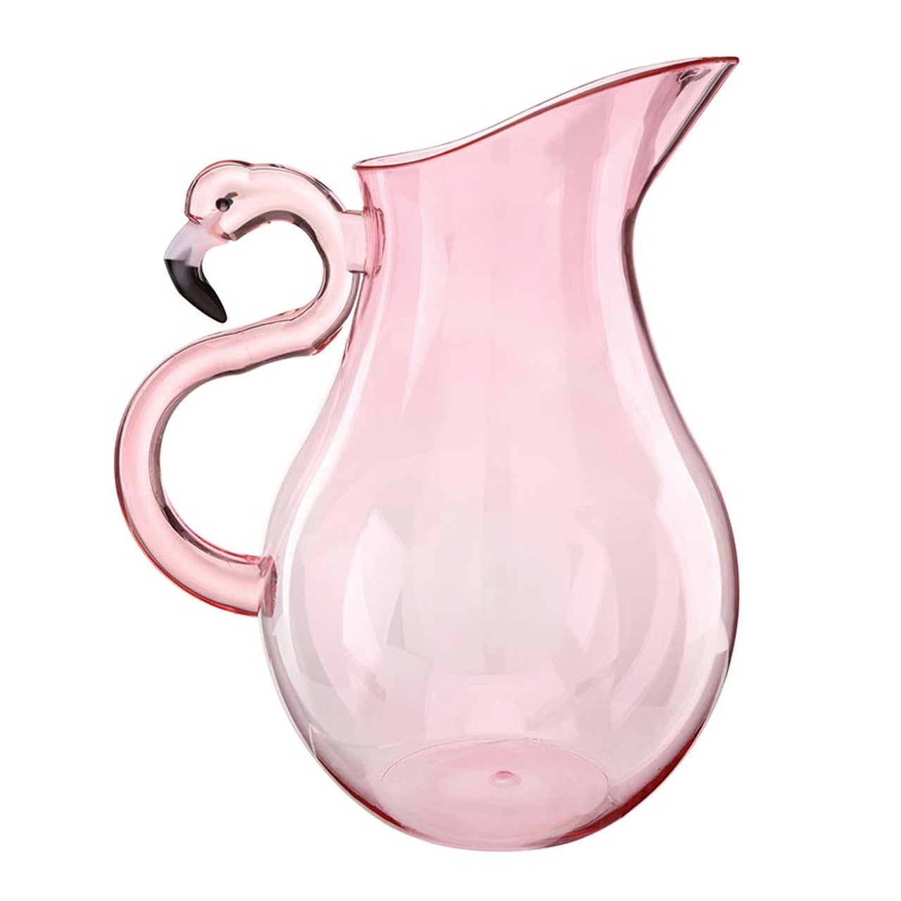 Flamingo Glass Pitcher