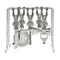 Monkey Bar Tool Set, 6-Piece Stainless Steel Barware Kit