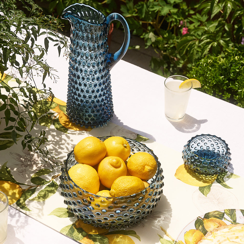 Hobnail Glass Pitcher