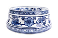 Large Porcelain Chinoiserie Pet Bowl