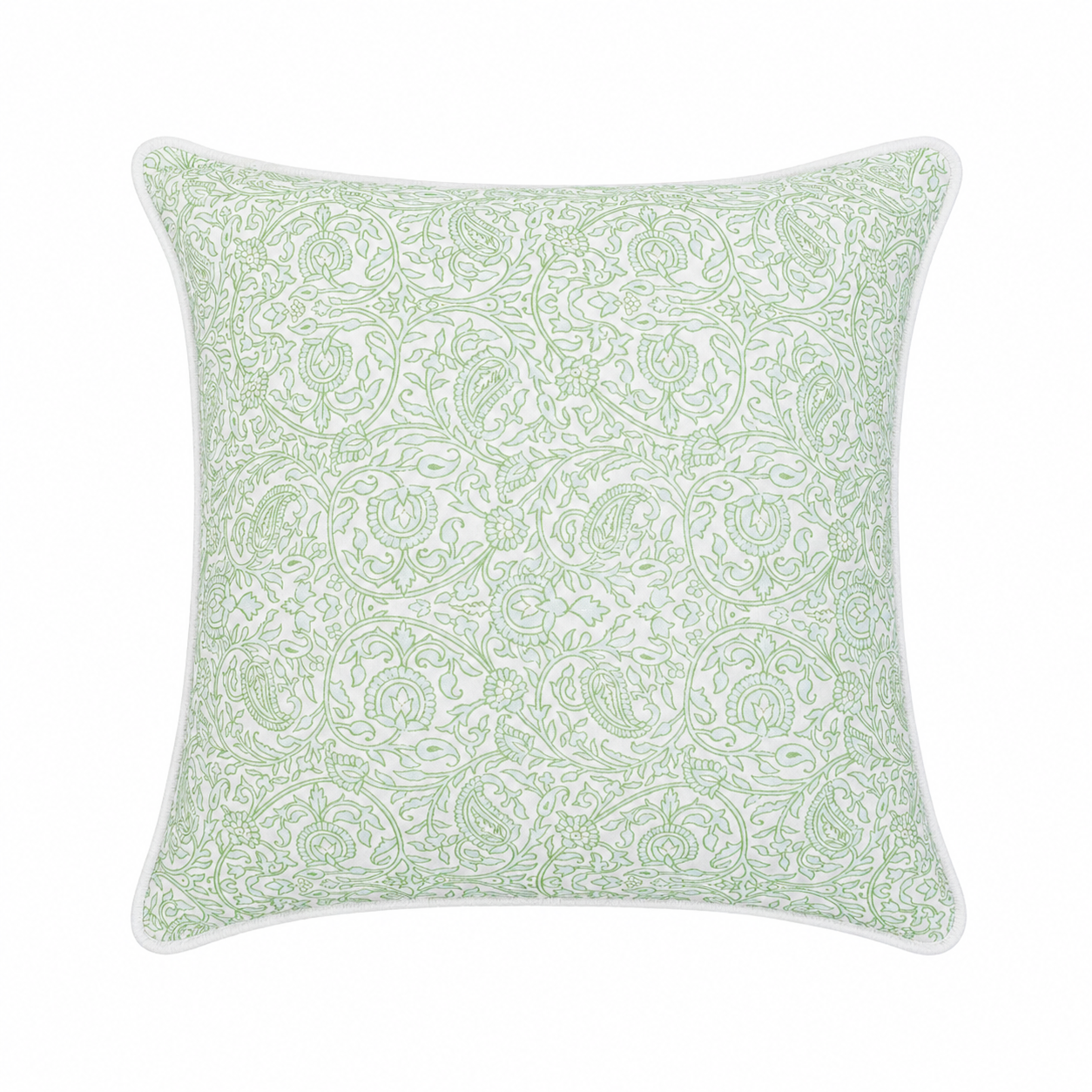 Grace Pillow in Ivy 22"