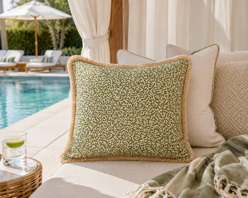 Apolline Pillow by Manuel Canovas 22"