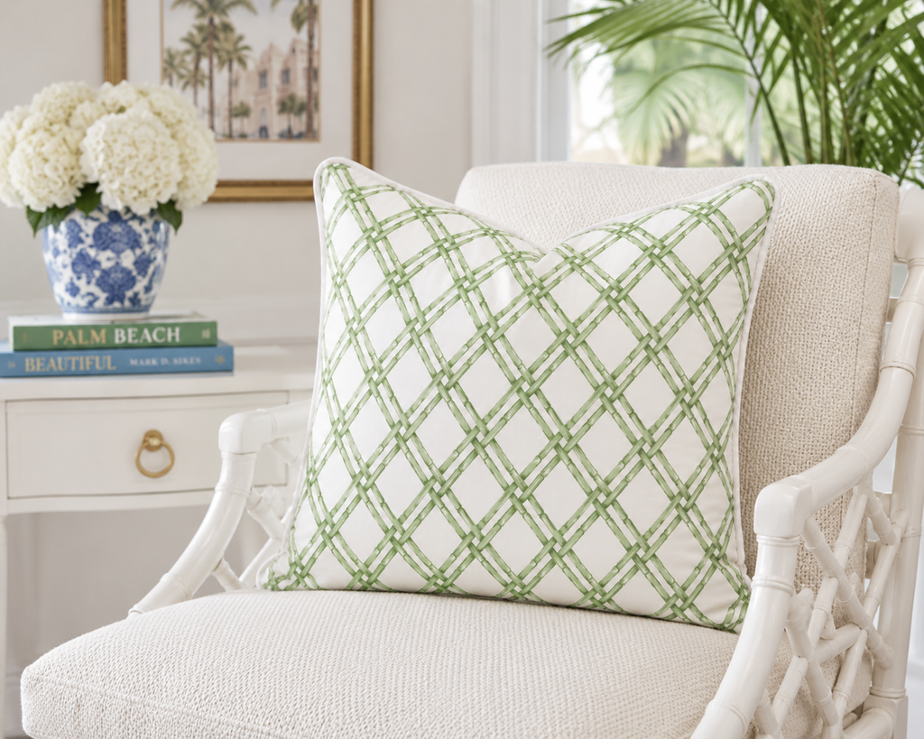 Rebecca Leaf Pillow 22"