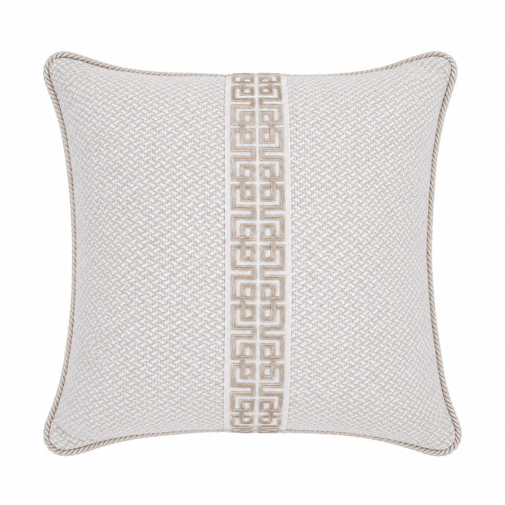 Sedallo Pillow in Champagne Performance Fabric 22"