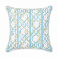 Vivienne Pillow in Baltic 22"