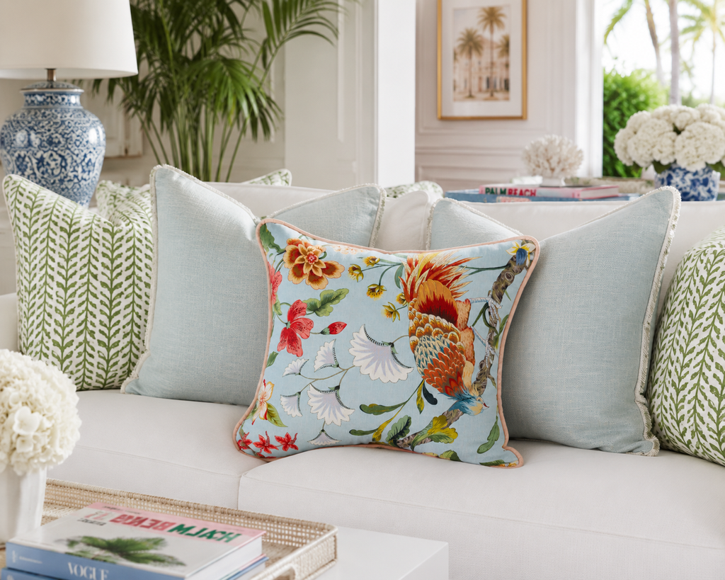 Scalamandre Botany Bay Pillow 22"