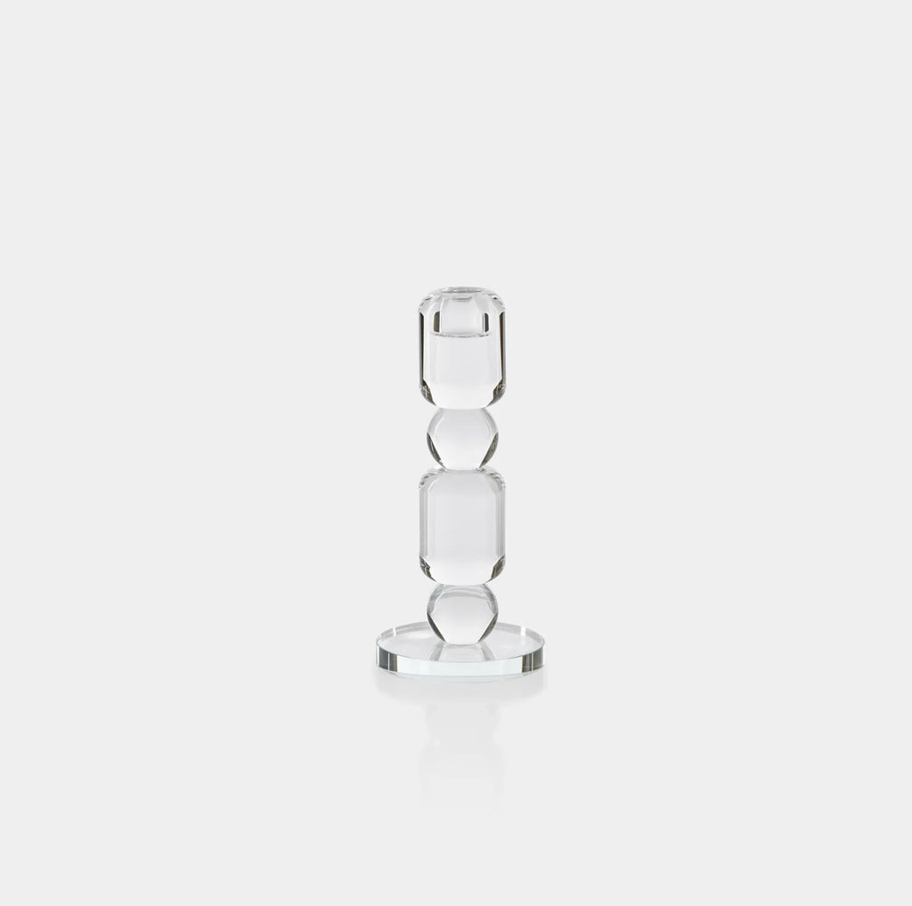 Luisa Crystal Taper Holder 7.75