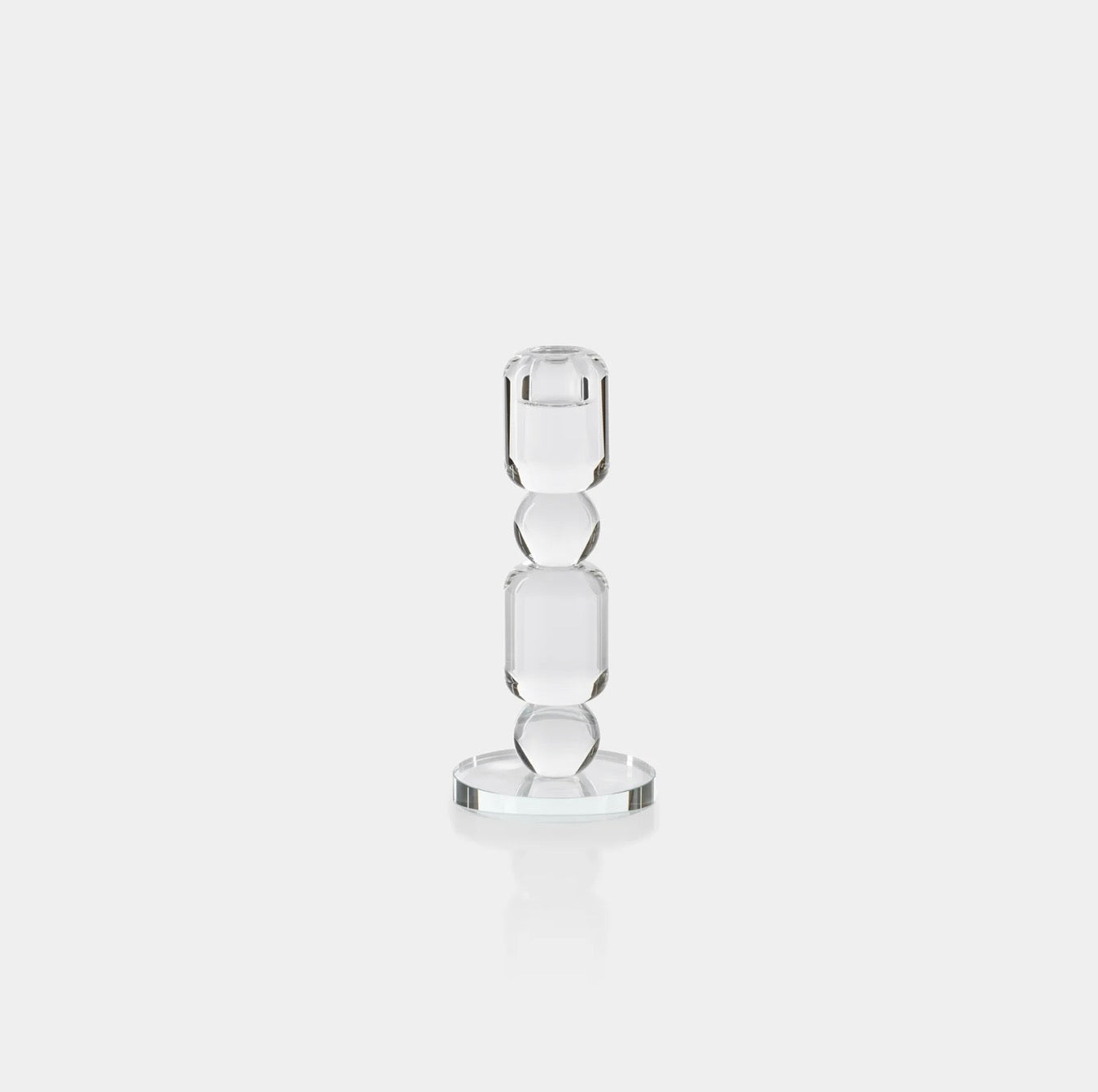 Luisa Crystal Taper Holder 7.75