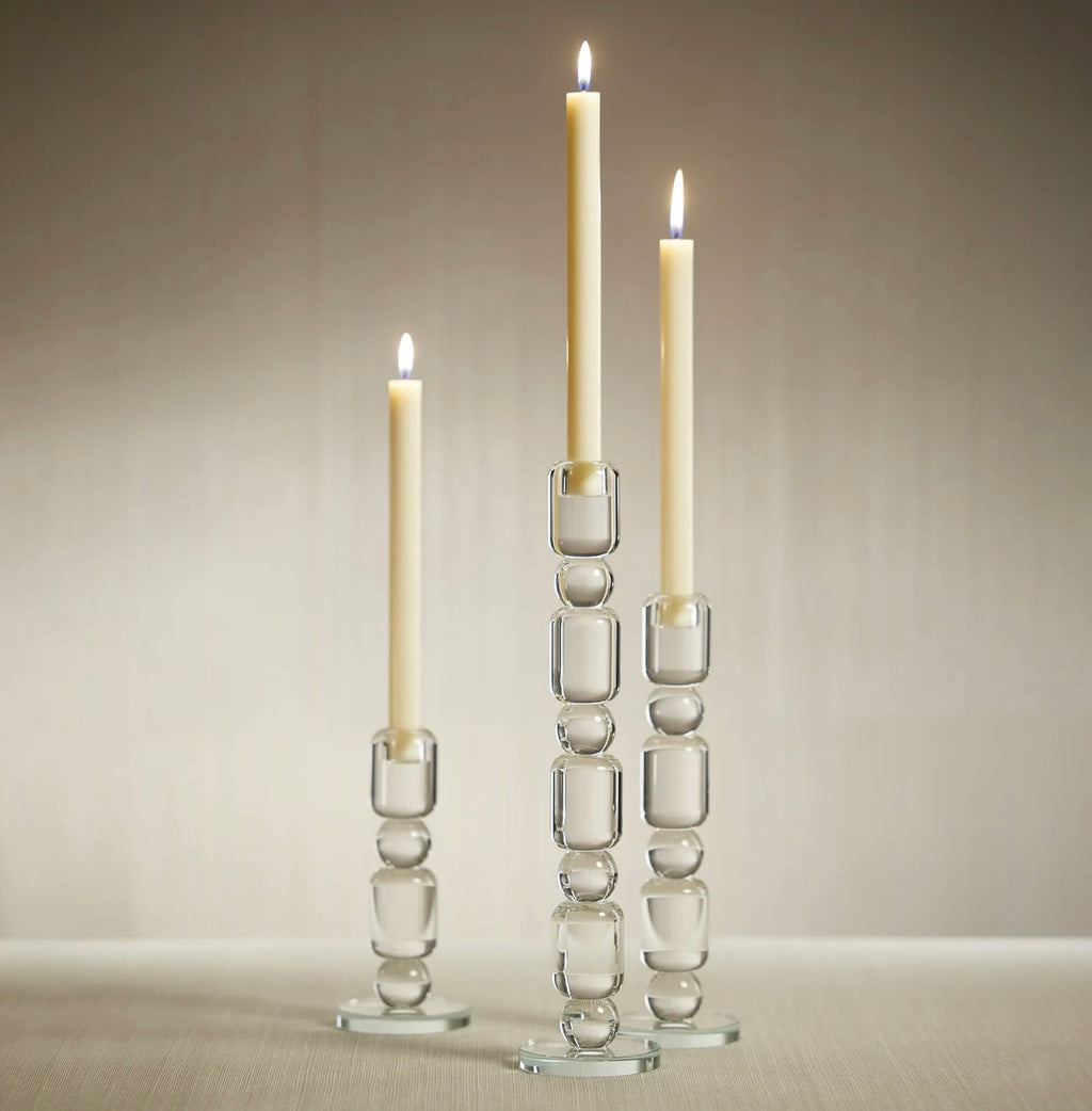 Luisa Crystal Taper Holder 11.5