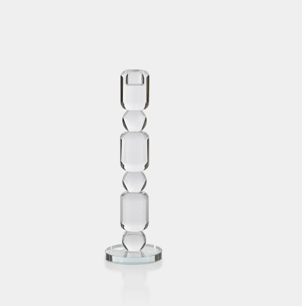 Luisa Crystal Taper Holder 11.5