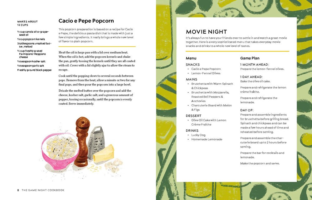 The Game Night Cookbook