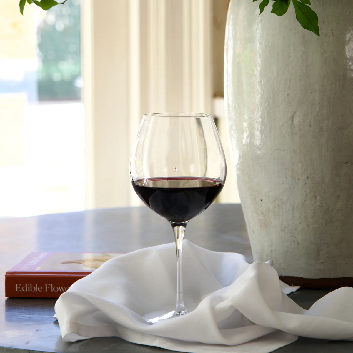 CRESCENDO 22.25OZ BOURGOGNE RED WINE GLASSES (SET OF 4)