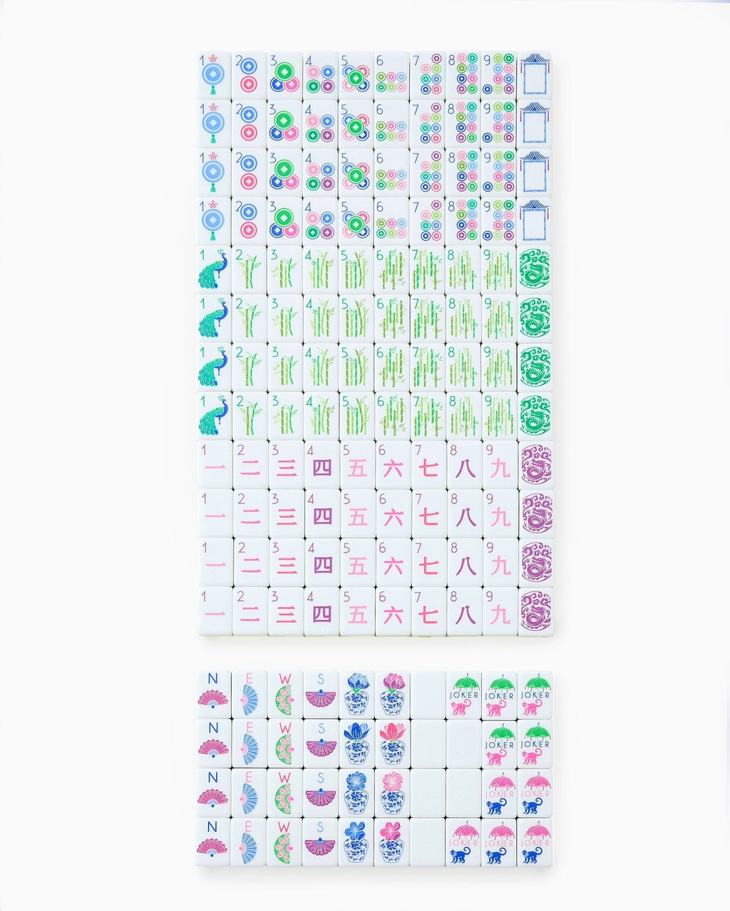 Limoncello Mahjong Tiles