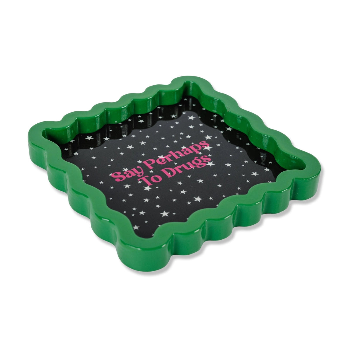 Perhaps To Drugs Lacquer Tray