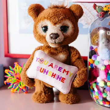 You Are My Sunshine Mini Needlepoint Pillow