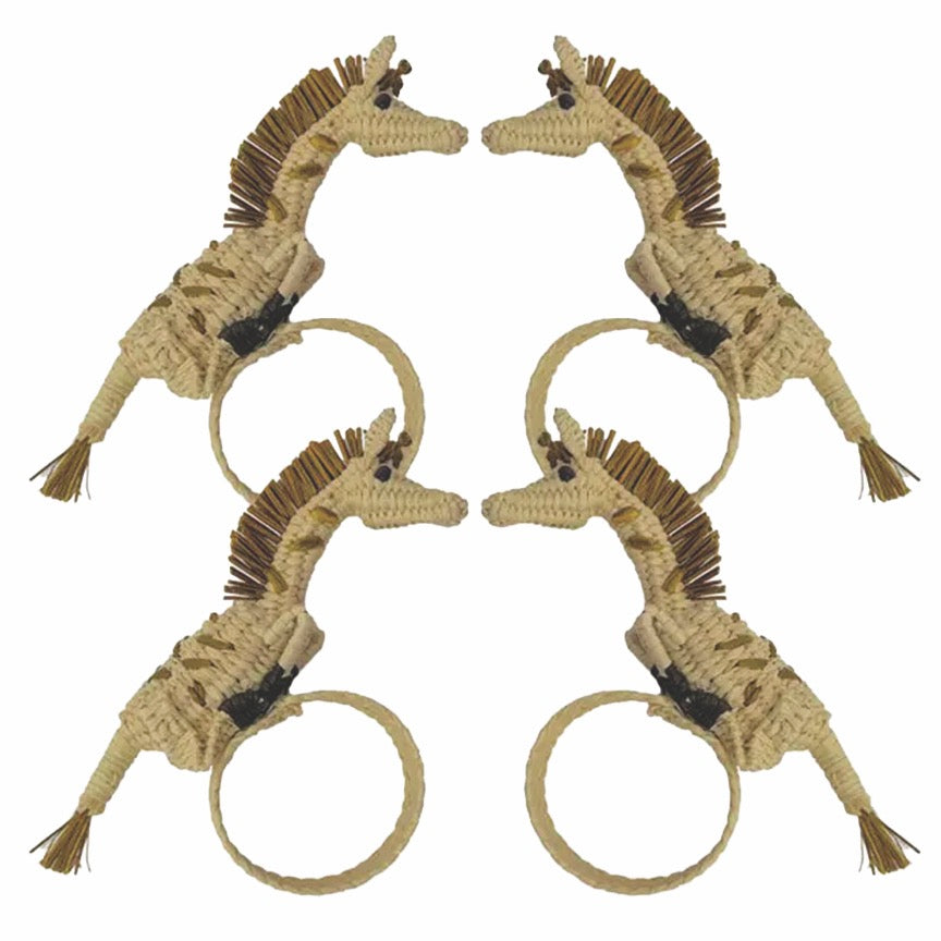Giraffe Napkin Rings (Set of 4)