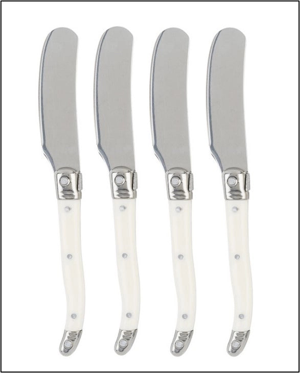 Laguiole Faux Ivory Spreaders - Set of 4