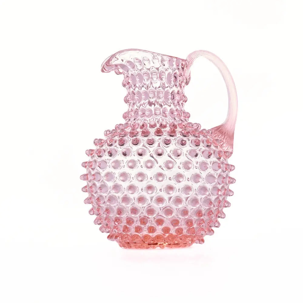 Hobnail Glass Pitcher