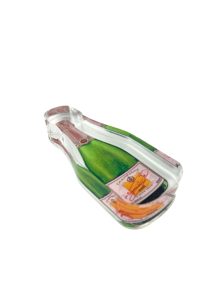 Bubbles Champagne Acrylic Napkin Weight