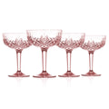 Dublin Acrylic Blush Champagne Coupes