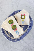 Holiday Topiary Paper Cocktail Napkins (20ct)
