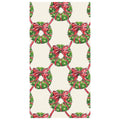 Holiday Wreath Paper Guest Napkins