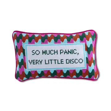 Panic At the Disco Needlepoint Pillow